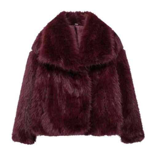 ROCCHI STORE™ - ECOPELLICCIA FUR  BORDEAUX